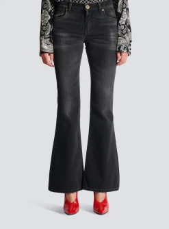 Cheap Western Bootcut Denim Jeans Women Denim