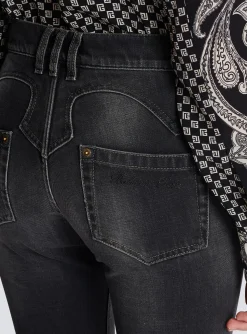 Cheap Western Bootcut Denim Jeans Women Denim