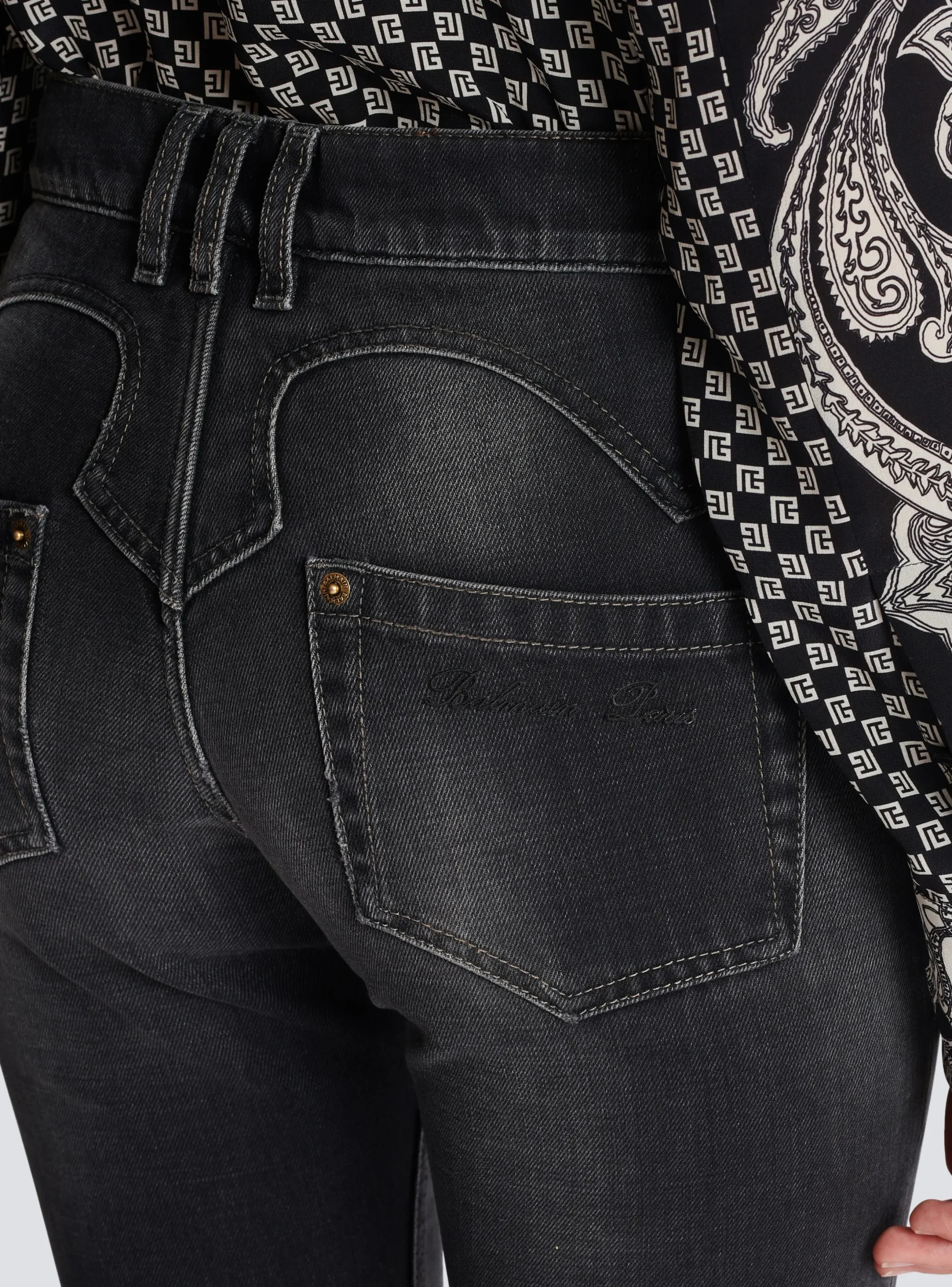 Cheap Western Bootcut Denim Jeans Women Denim