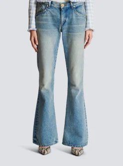 Online Western Bootcut Denim Jeans Women Denim