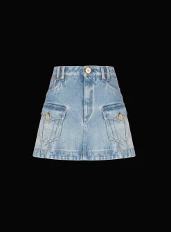 New Western Denim A-line Skirt Women Denim|Skirts