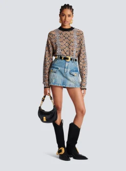New Western Denim A-line Skirt Women Denim|Skirts