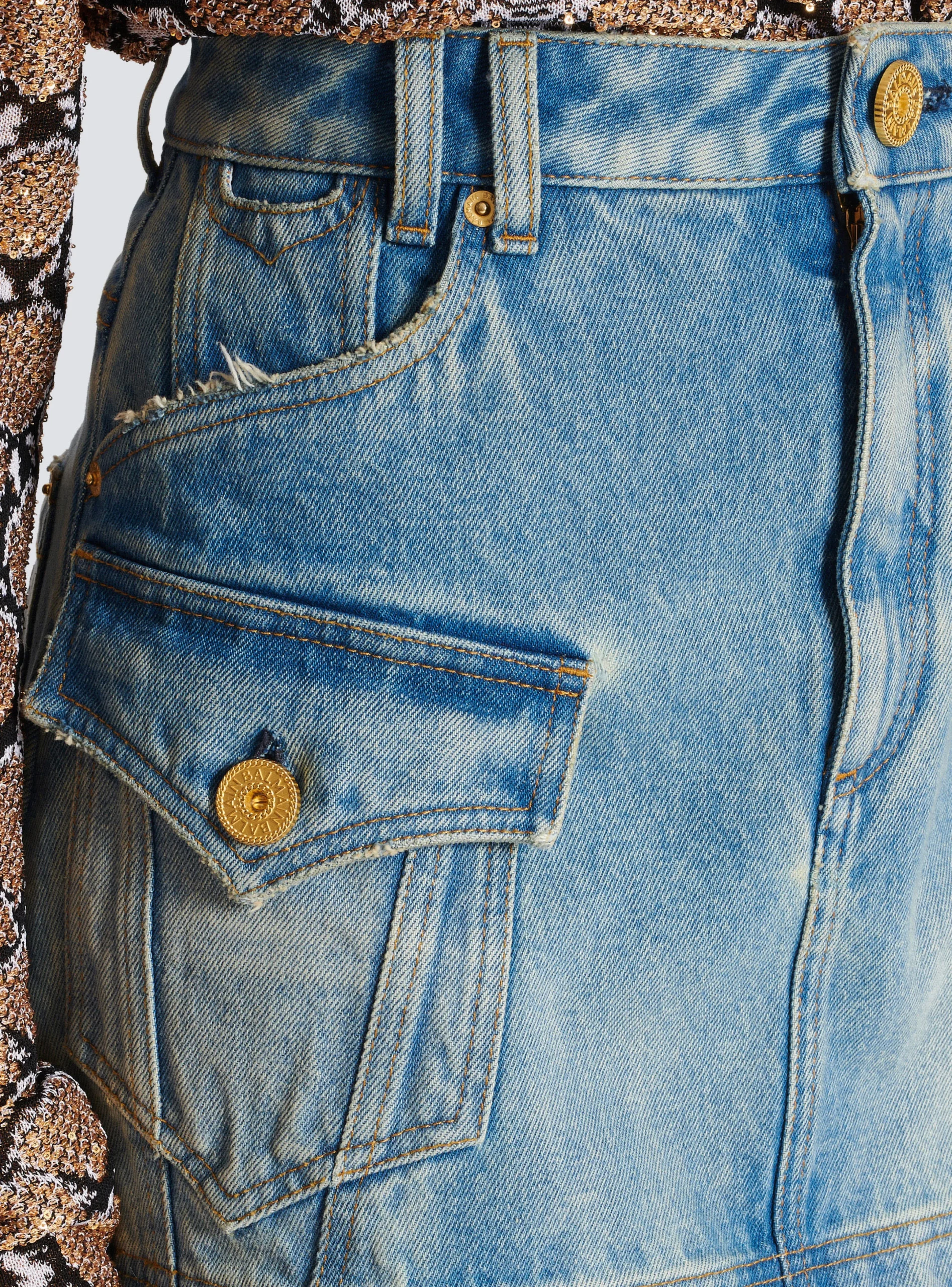 New Western Denim A-line Skirt Women Denim|Skirts