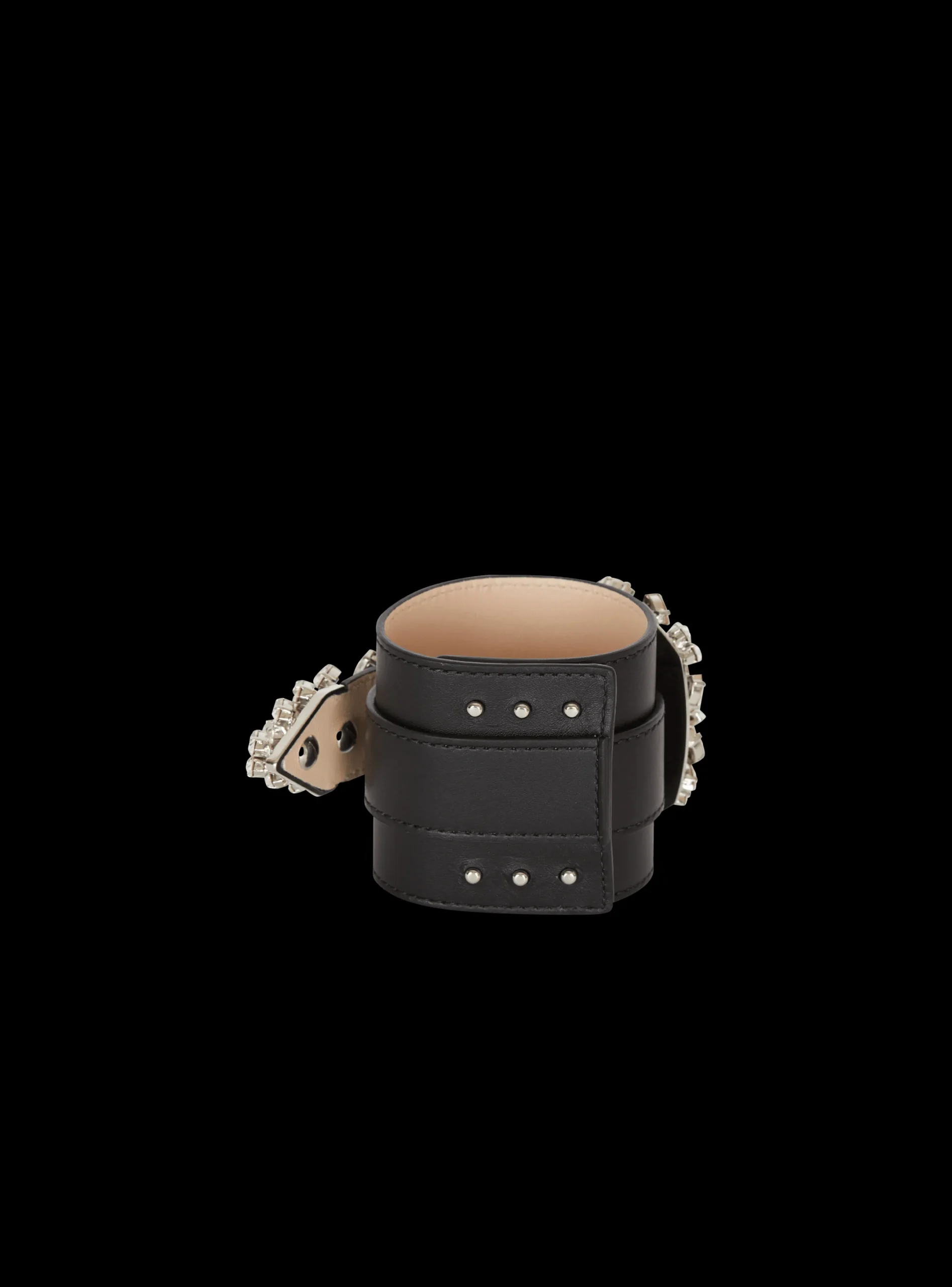 New Western Leather And Crystal Bracelet Women Fashion Jewelry