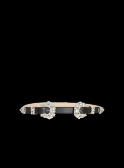Sale Western Leather And Crystal Belt Women Belts
