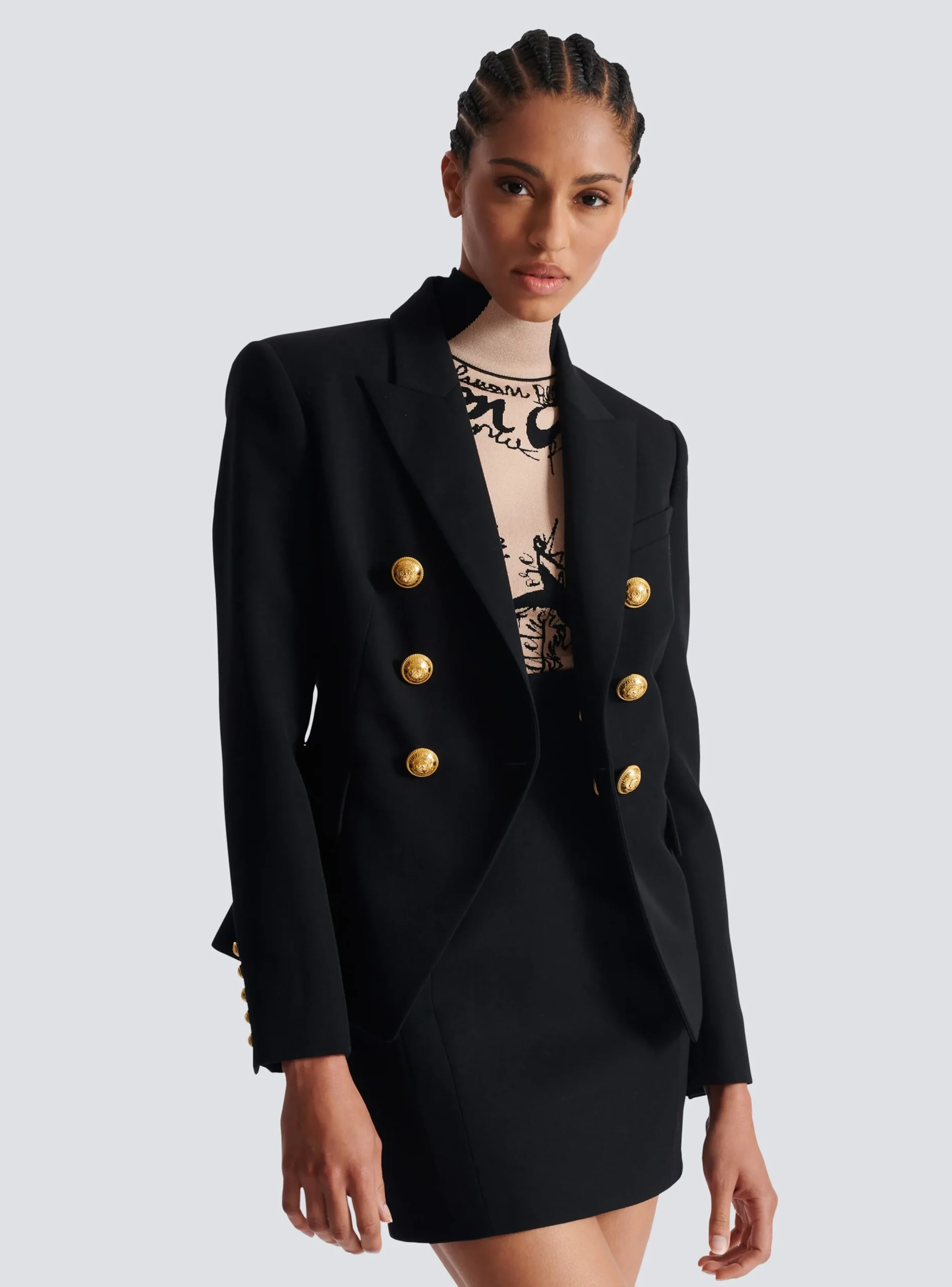 Discount Wool Double-breasted Jacket Women Jackets And Blazers