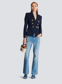 New Wool Double-breasted Jacket Women Jackets And Blazers