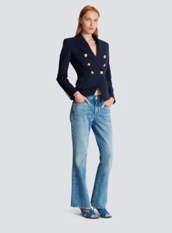 New Wool Double-breasted Jacket Women Jackets And Blazers