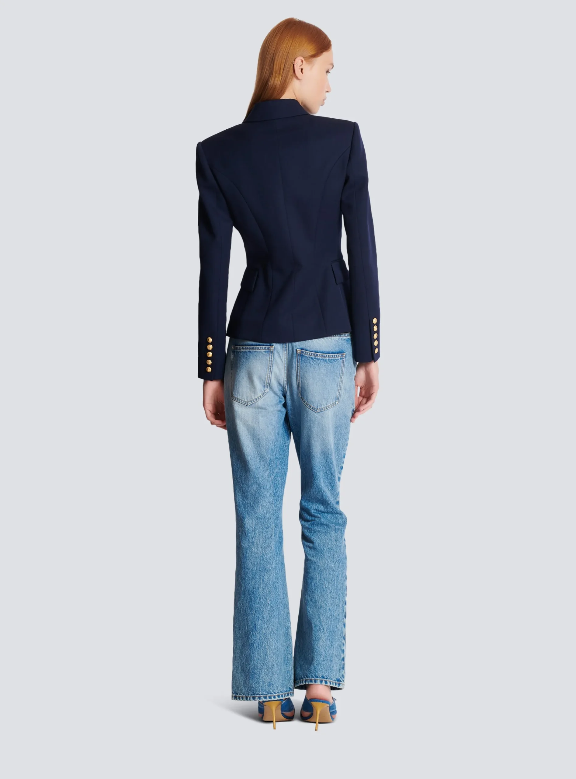 New Wool Double-breasted Jacket Women Jackets And Blazers