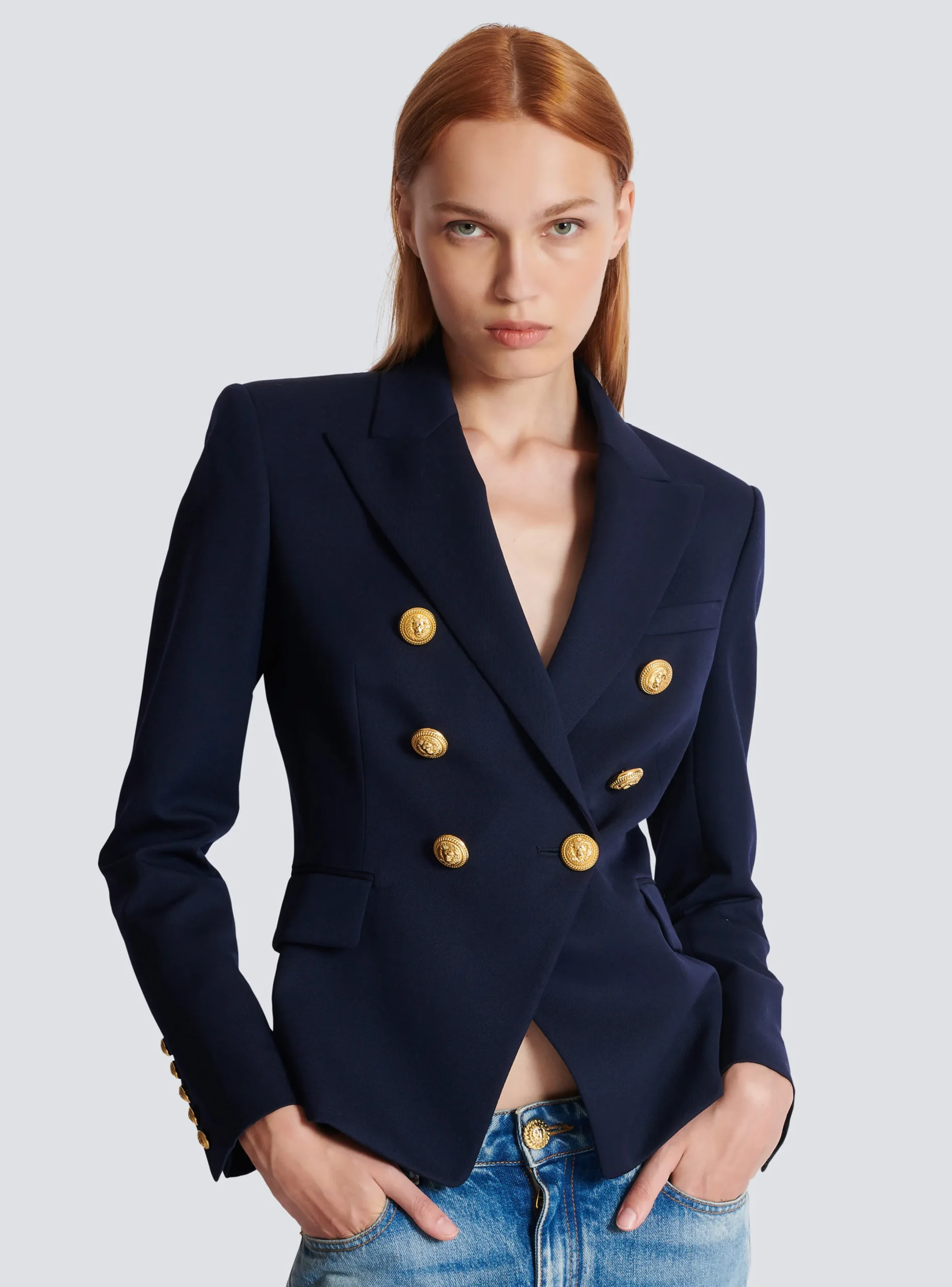 New Wool Double-breasted Jacket Women Jackets And Blazers