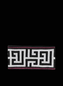 Best Sale Wool Headband With Large Monogram Women Hats And Caps