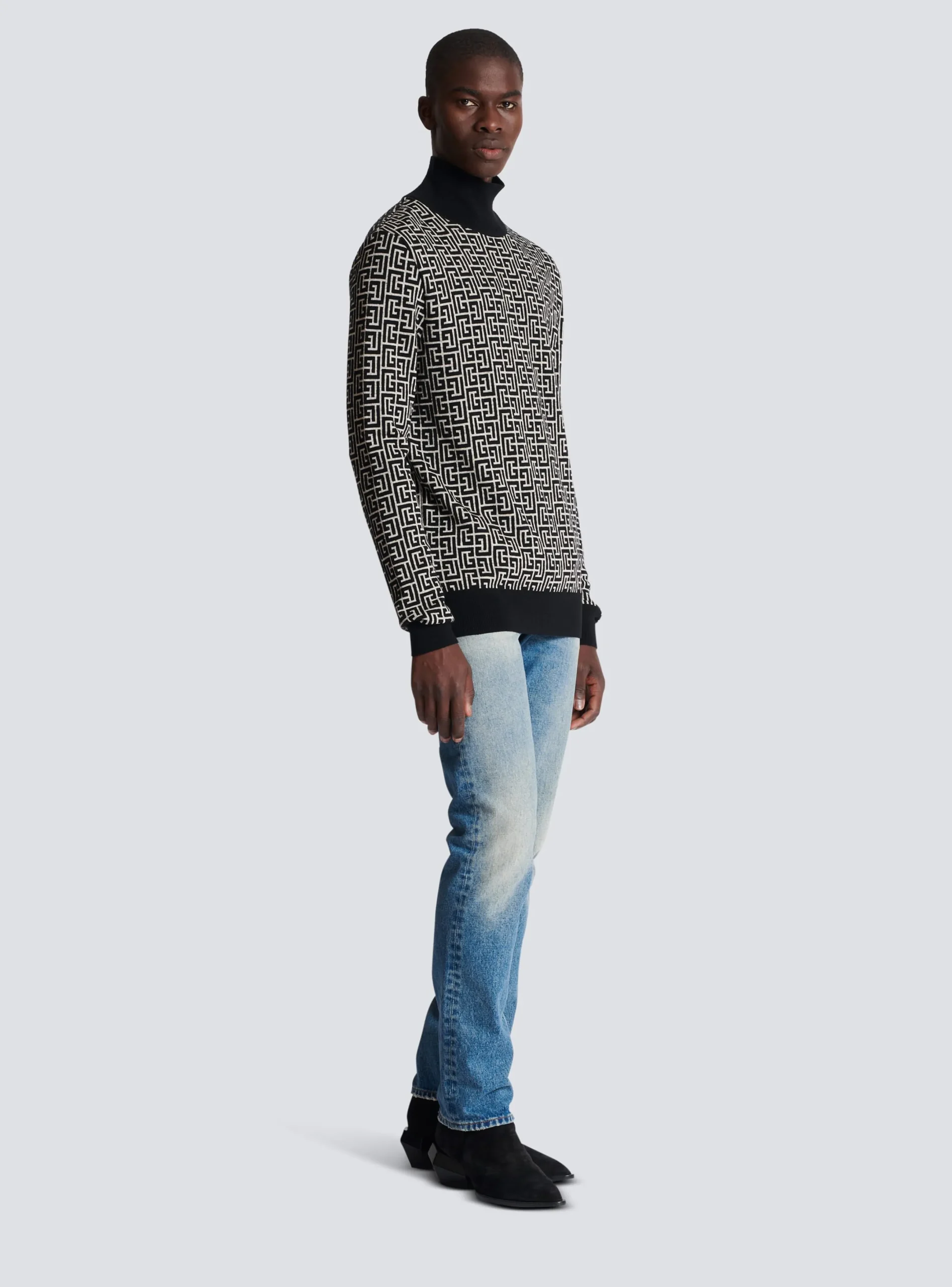 Store Wool Turtleneck Sweater Knitwear