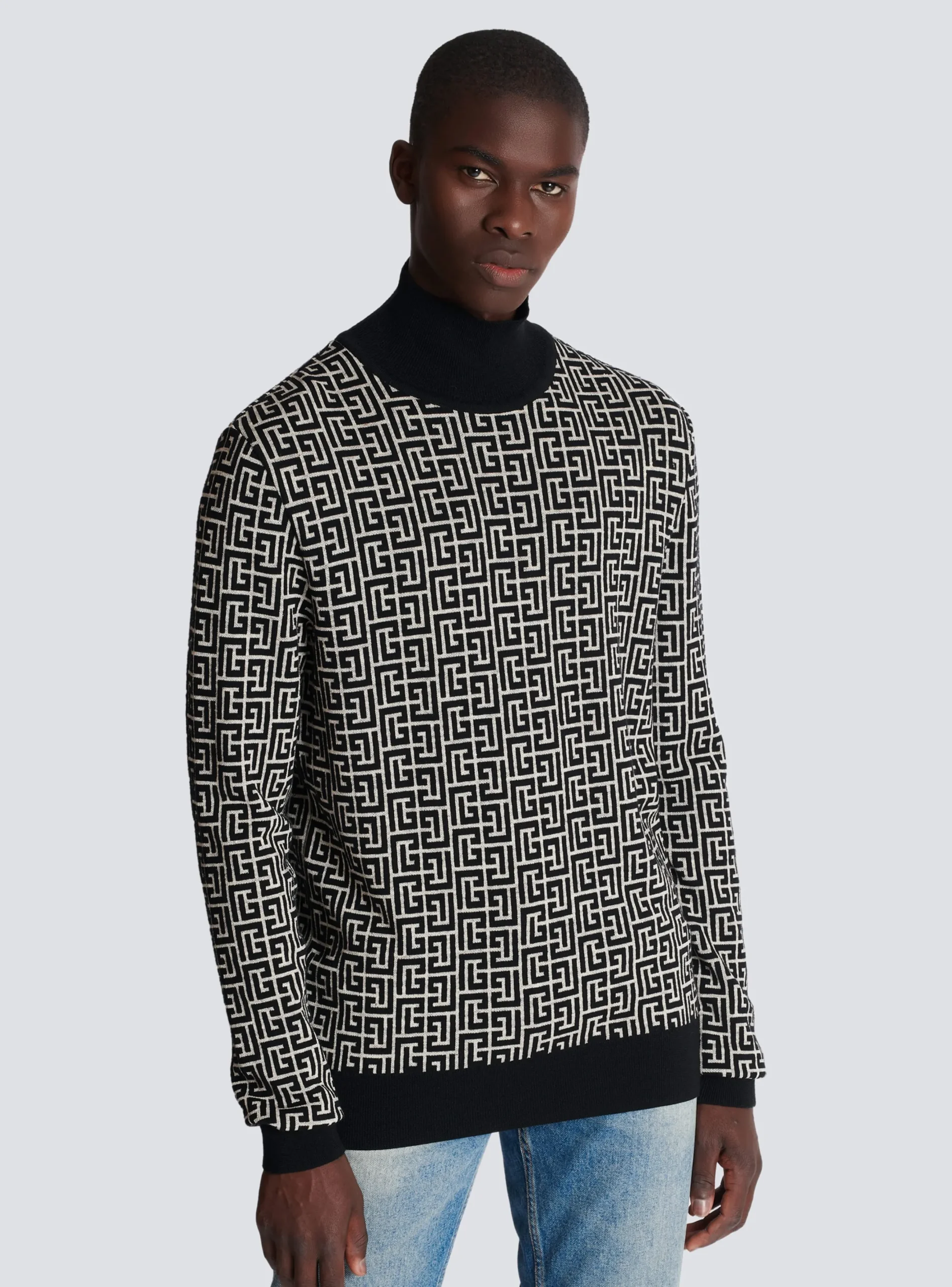 Store Wool Turtleneck Sweater Knitwear